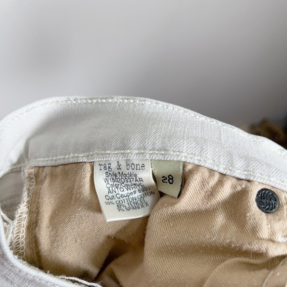 RAG & BONE FOR ARITZIA | ANTIQUE WHITE SKINNY JEANS - Picture 9 of 13